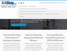 Tablet Screenshot of biahelp.com